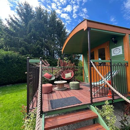Bed and Breakfast La Roulotte Deluxe De Malpas Quingey Exterior foto