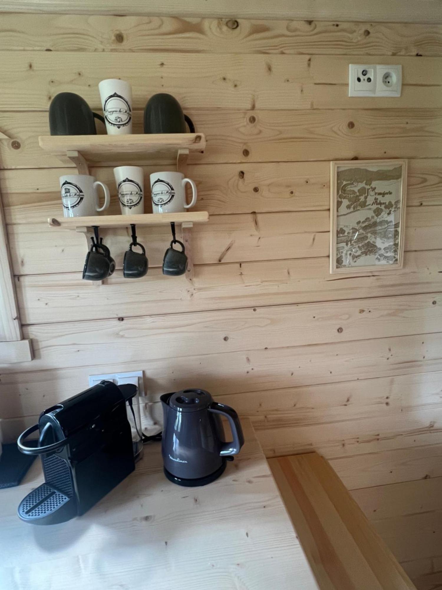 Bed and Breakfast La Roulotte Deluxe De Malpas Quingey Exterior foto