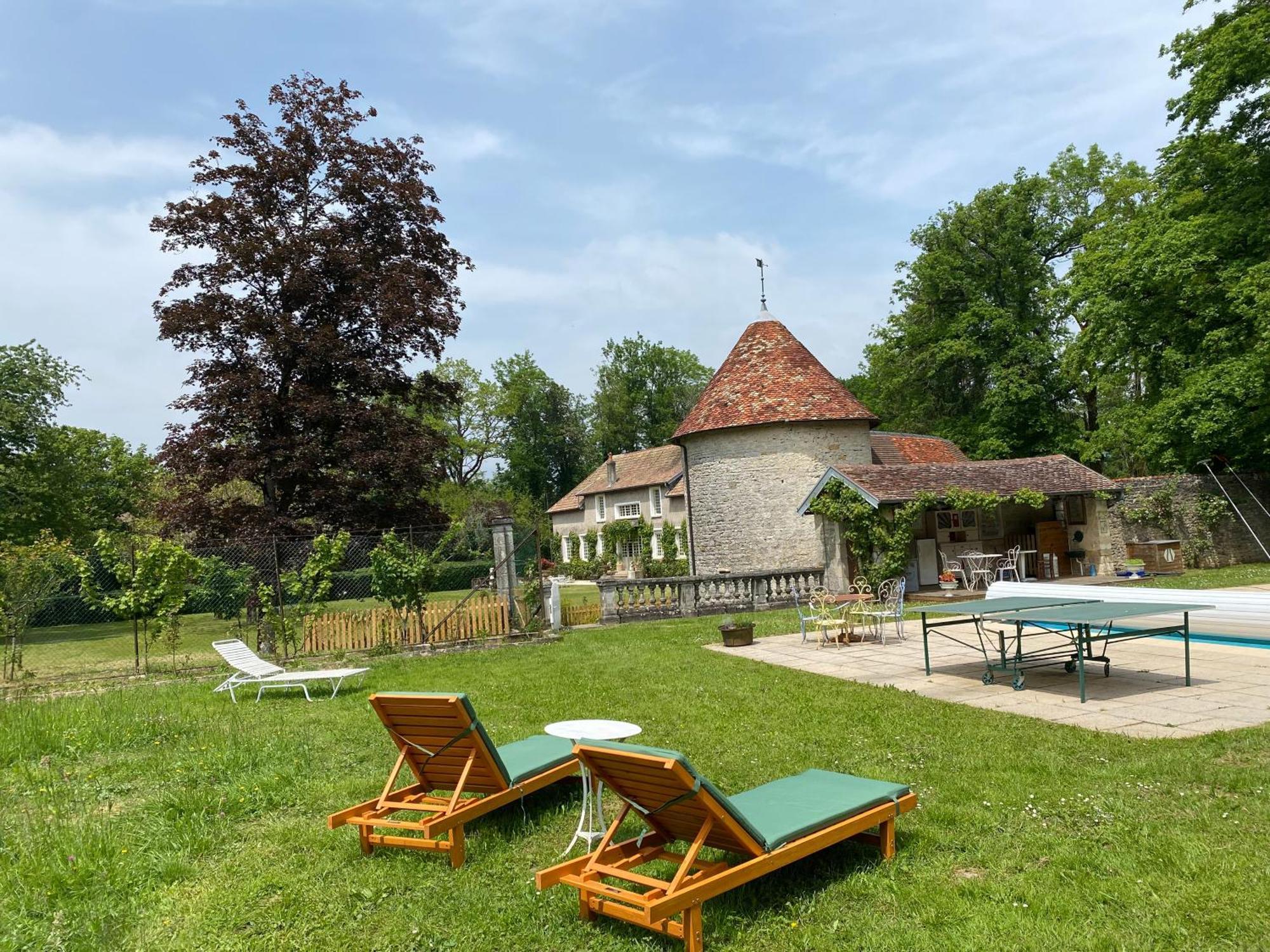 Bed and Breakfast La Roulotte Deluxe De Malpas Quingey Exterior foto